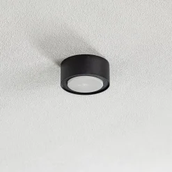 Gang|Loftlamper ^ Nowodvorski Lighting Flea loftsspot i stål, sort