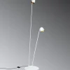 B.lux Gulvlamper|Gulvlamper > Fleksibel justerbar LED-gulvlampe Speers F hvid