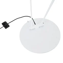 B.lux Gulvlamper|Gulvlamper > Fleksibel justerbar LED-gulvlampe Speers F hvid