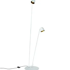 B.lux Gulvlamper|Gulvlamper > Fleksibel justerbar LED-gulvlampe Speers F hvid