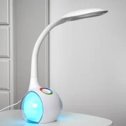 Globo Arbejdsrum/Kontor > Fleksibel LED-bordlampe Paula, hvid