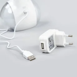 Globo Arbejdsrum/Kontor > Fleksibel LED-bordlampe Paula, hvid