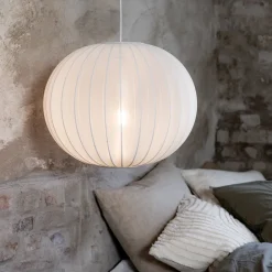 Markslöjd Pendellamper > Florence pendellampe, hvid, Ø 50 cm, nylon