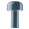 FLOS Bordlamper > Bellhop opladelig LED-bordlampe, gråblå