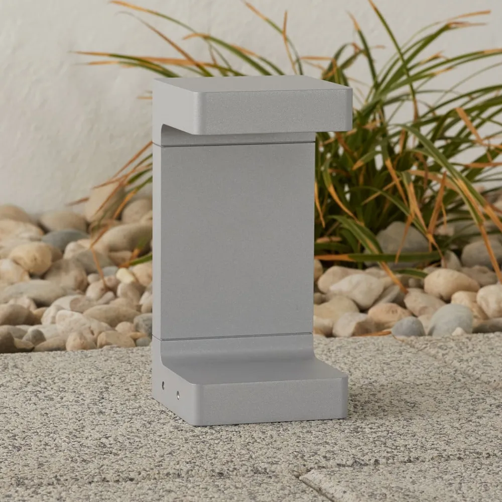 Flos Architectural Sokkellamper > FLOS Casting C 100 sokkellampe 20 cm, grå