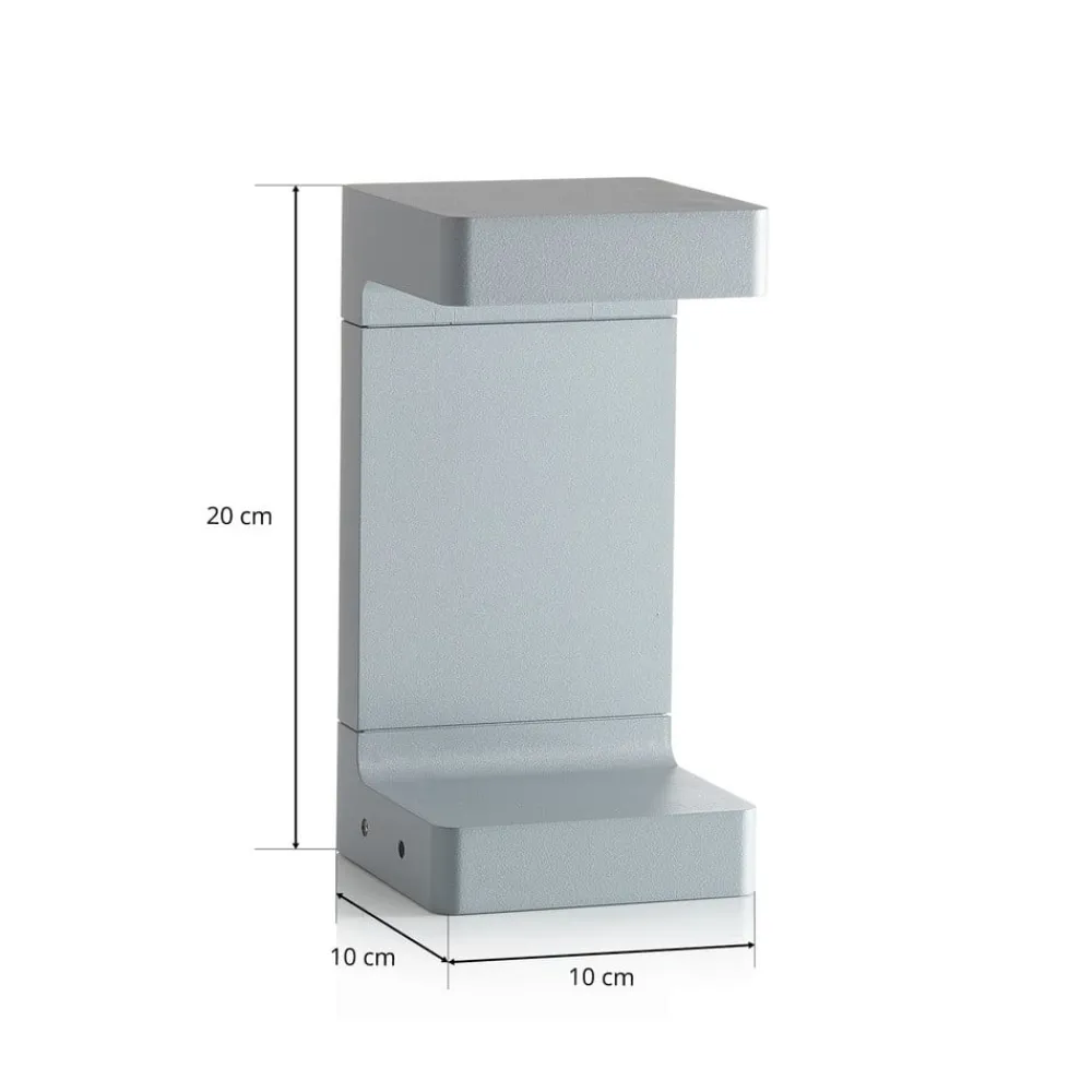 Flos Architectural Sokkellamper > FLOS Casting C 100 sokkellampe 20 cm, grå