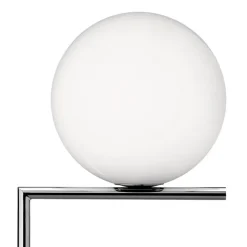 Gulvlamper|Gulvlamper ^ FLOS IC F1 gulvlampe krom Ø 20 cm