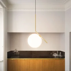 FLOS Pendellamper > IC S2 designer hængelampe, messing