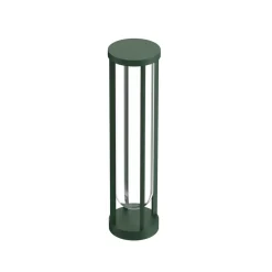 Gadebelysning ^ Flos Architectural FLOS In Vitro Pullert 2, 2.700 K, 60 cm mørkegrøn