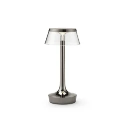 FLOS Gang|Bordlamper > LED-bordlampe Bon jour unplugged, sort krom