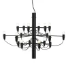 FLOS Lysekroner > 2097/18 LED-lysekrone, matteret, sort