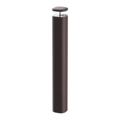 Flos Architectural Gadebelysning > FLOS Pointbreak Bollard 2, 2.700 K mørkebrun 90cm