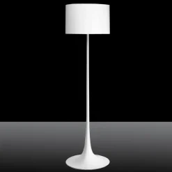 Gulvlamper|Gulvlamper ^ FLOS Spun Light F - hvid gulvlampe