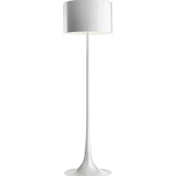 Gulvlamper|Gulvlamper ^ FLOS Spun Light F - hvid gulvlampe