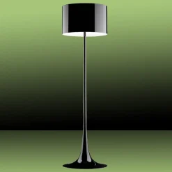 FLOS Gulvlamper|Gulvlamper > Spun Light F - sort gulvlampe