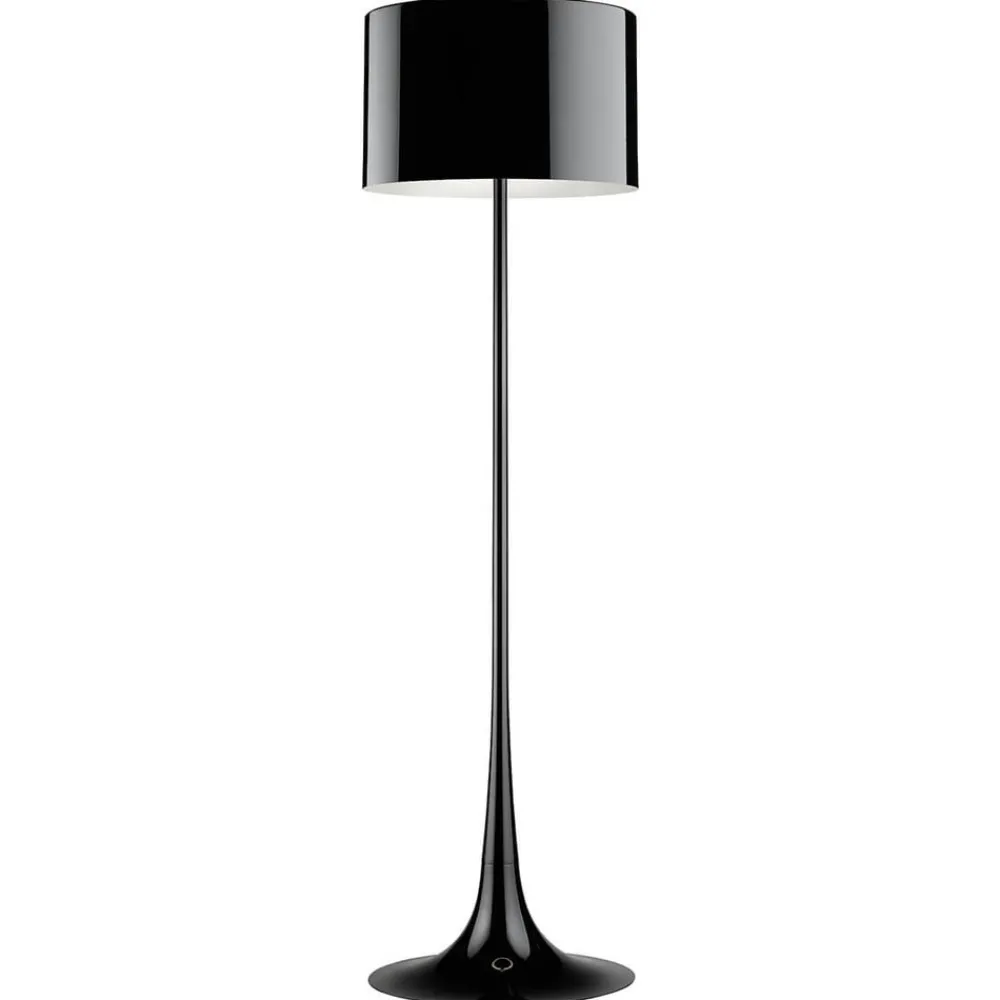 FLOS Gulvlamper|Gulvlamper > Spun Light F - sort gulvlampe