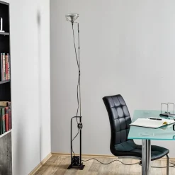 Gulvlamper|Gulvlamper ^ FLOS Toio Limited Edition gulvlampe, sort, metal, 195 cm