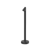 Gadebelysning ^ Flos Architectural FLOS Walkstick 1 gadelampe, 2.700 K, sort