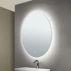 ORION Møbel Og Interiør > Focus LED-spejl, Ø 60 cm, CCT, antidug, berøringsdæmper