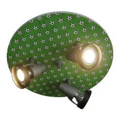 Loftlamper ^ Niermann Standby Fodboldformet loftlampe, 3 lyskilder
