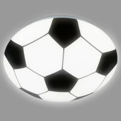 Briloner Loftlamper|Loftlamper > Fodbold LED-loftlampe, sort-hvid, Ø 27,5cm