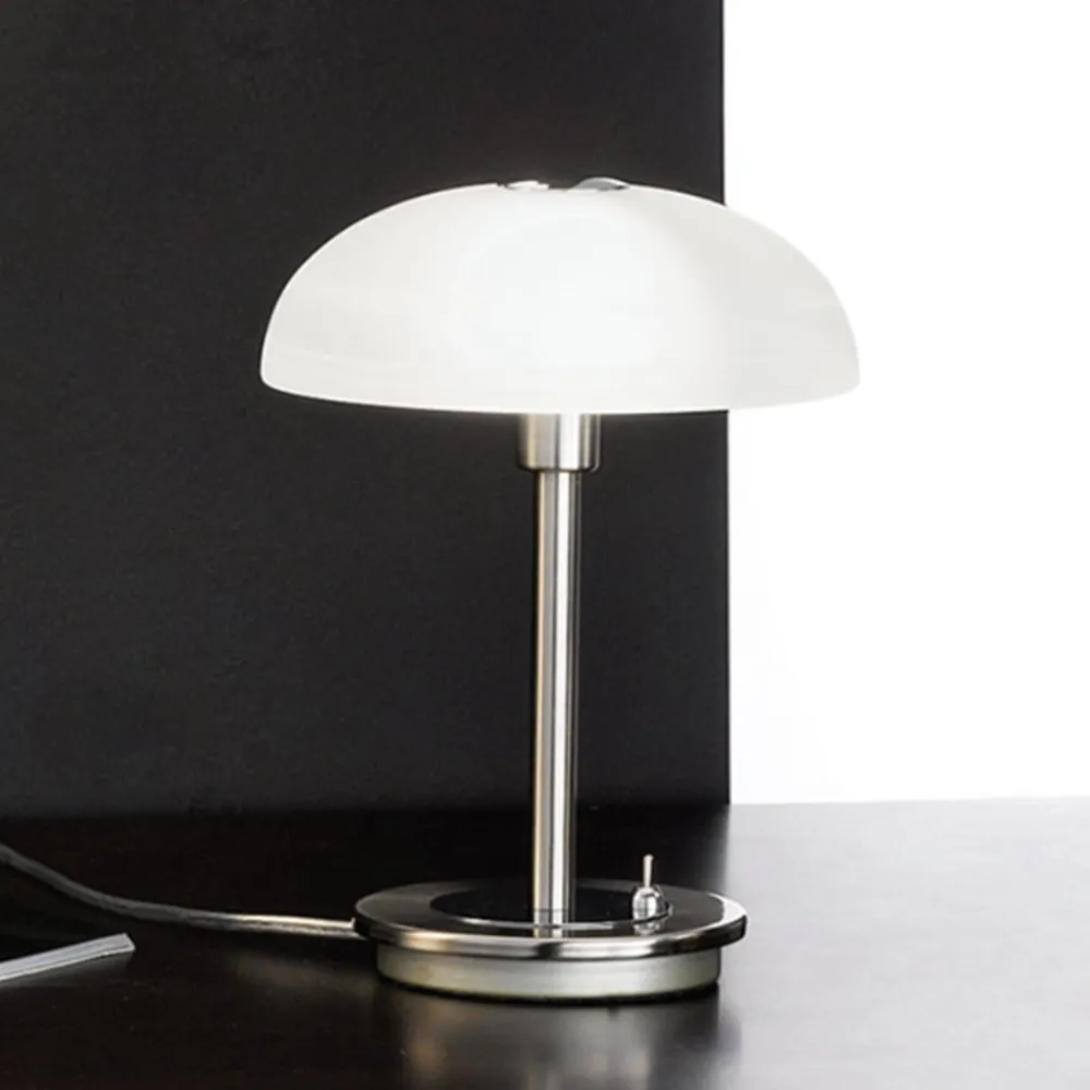 ORION Bordlamper > Fonta bordlampe med vippekontakt, mat nikkel