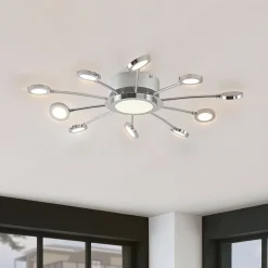 Lindby Loftlamper|Loftlamper > Forkromet loftlampe Meru, CCT