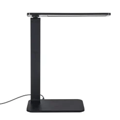 Arbejdsrum/Kontor ^ Forlight LED-bordlampe Zenit, sort, ABS, højde 36 cm