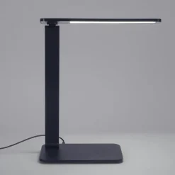 Arbejdsrum/Kontor ^ Forlight LED-bordlampe Zenit, sort, ABS, højde 36 cm