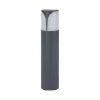 Forlight Sokkellamper > sokkellampe Astra, højde 50 cm, antracit, aluminium