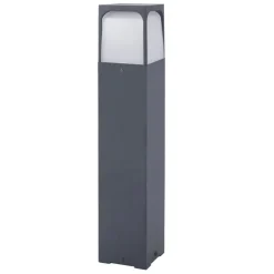 Gadebelysning ^ Forlight Veta vejlampe, højde 80 cm, sort, aluminium