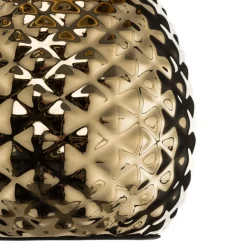 Bordlamper ^ Reality Leuchten Fornem keramisk bordlampe Pineapple i guld-sort