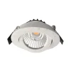 Deko-Light Loftlamper|Indbygningsspots > Forsænket loftlampe Dione, IP44, hvid, dæmpbar til varm