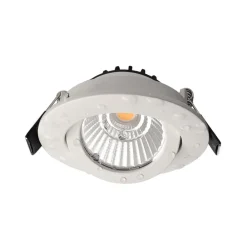 Deko-Light Loftlamper|Indbygningsspots > Forsænket loftlampe Dione, IP44, hvid, dæmpbar til varm
