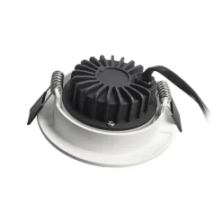 Deko-Light Loftlamper|Indbygningsspots > Forsænket loftlampe Dione, IP44, 4.000 K, sort, dæmpbar