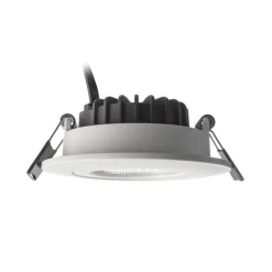 Deko-Light Loftlamper|Indbygningsspots > Forsænket loftlampe Dione, IP44, 4.000 K, sort, dæmpbar