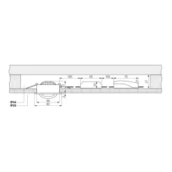Loftlamper|Indbygningsspots ^ Deko-Light Forsænket loftlampe Dione, IP44, 2.700 K, nikkel, dæmpbar
