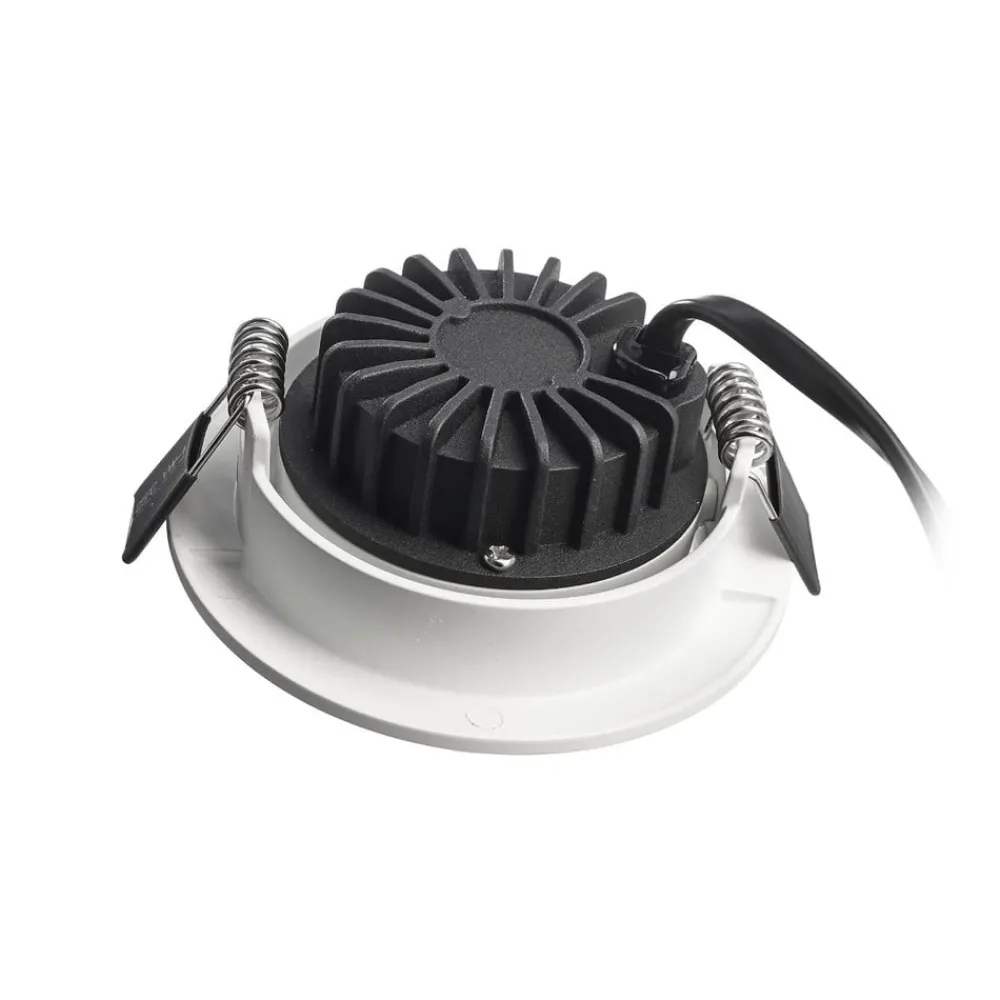 Loftlamper ^ Deko-Light Forsænket loftlampe Dione, IP44, 4.000 K, hvid, dæmpbar