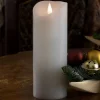 Julepynt|Led Stearinlys ^ Konstsmide Christmas Forsynet med 3D-flamme - LED-lys Stearin