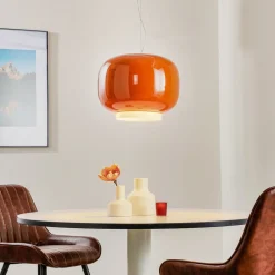Foscarini Pendellamper > Chouchin 1 LED-hængelampe, orange
