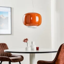 Foscarini Pendellamper > Chouchin 1 LED-hængelampe, orange