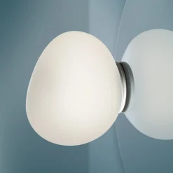 Foscarini Væg- Og Spejllamper > Gregg piccola spejllampe, hvid