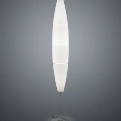 Gulvlamper|Gulvlamper ^ Foscarini Havana gulvlampe med dæmper, alu/hvid