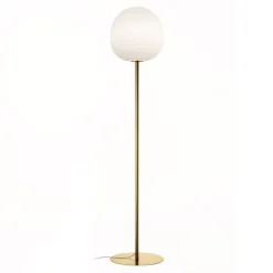 Gulvlamper|Gulvlamper ^ Foscarini Rituals XL gulvlampe, dæmpbar, gylden