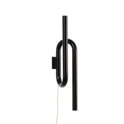 Væglamper ^ Foscarini Tobia LED-væglampe med ledning, sort