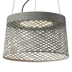 Udendørs Pendellamper ^ Foscarini Twiggy Grid LED-pendellampe, greige