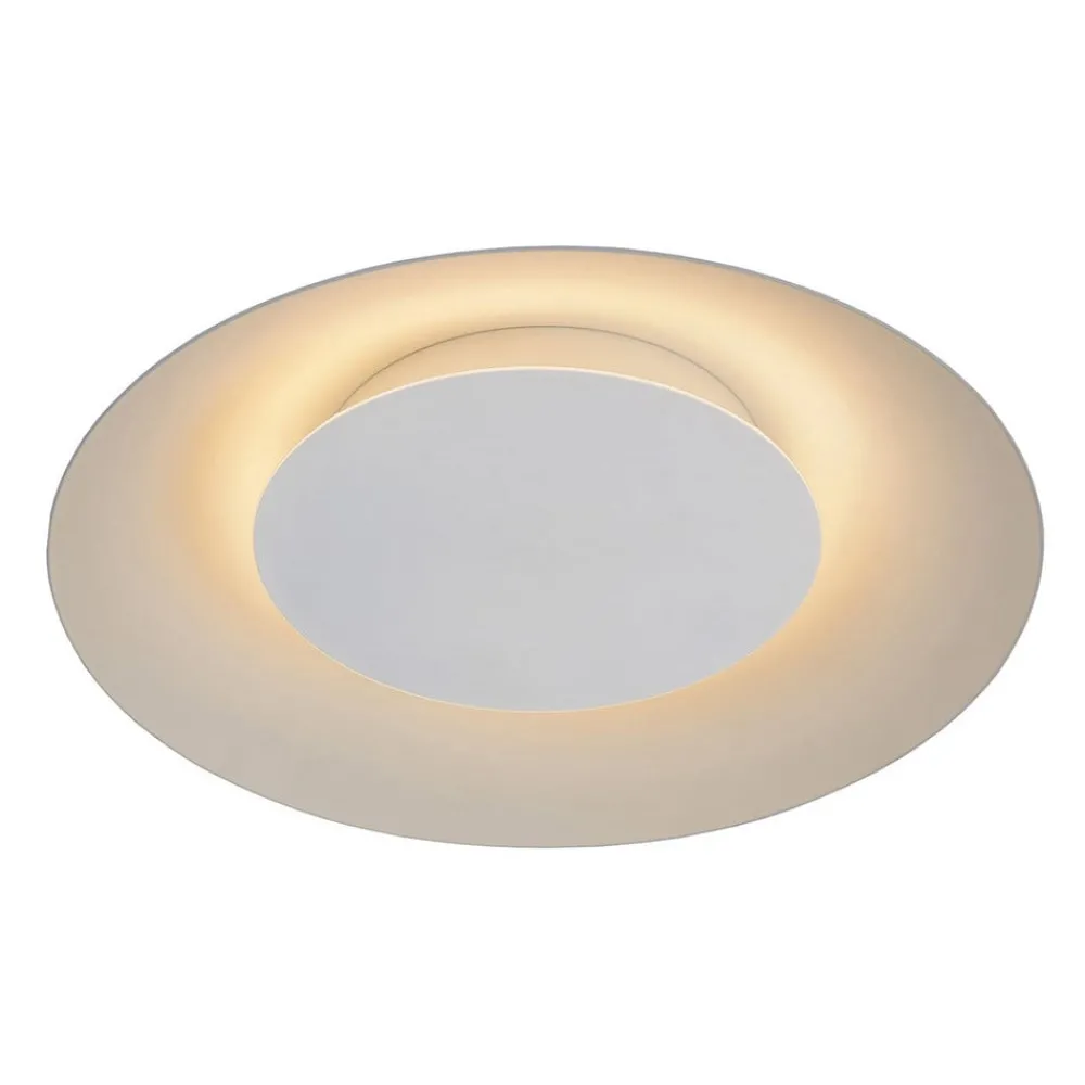 Lucide Loftlamper > Foskal LED-loftslampe i hvid, Ø 34,5 cm