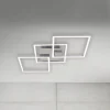 Briloner Loftlamper|Loftlamper > Frame LED-loftlampe, step-dim, krom-alu 76x37cm
