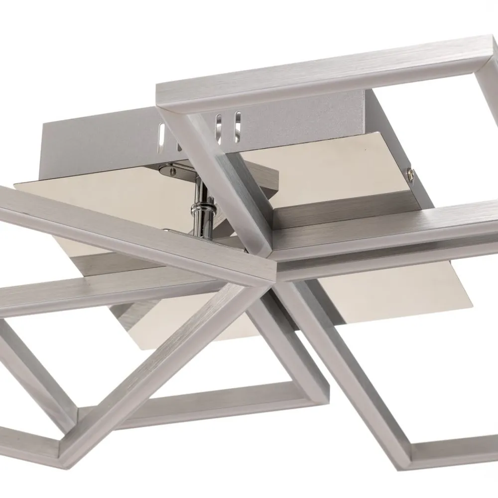 Briloner Loftlamper > Frame LED-loftslampe, CCT, 4-lys, aluminium