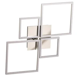 Briloner Loftlamper > Frame LED-loftslampe, CCT, 4-lys, aluminium